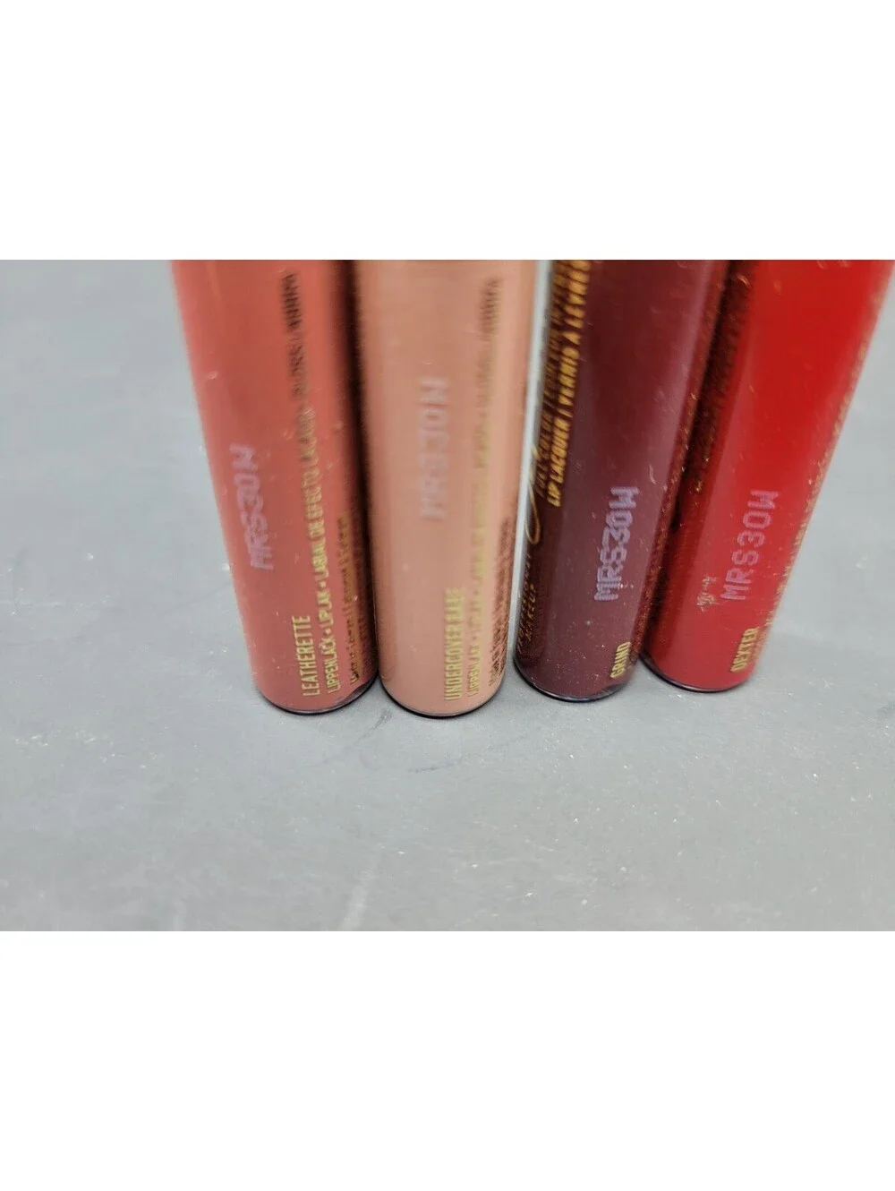 8 Pc Set NYX Slip Tease Full Color Lip Lacquer 0.09 oz / 2.7 mL Travel Size NWOB